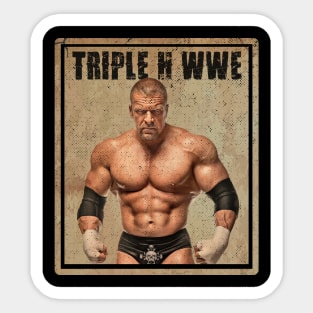 Triple H Sticker